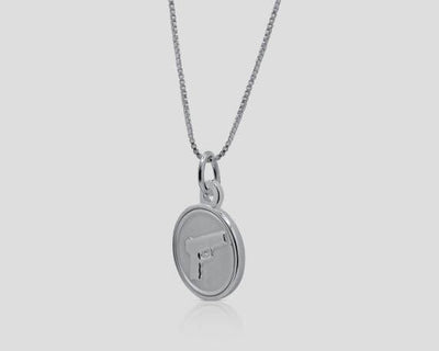 Simply Gun Necklace with Chain